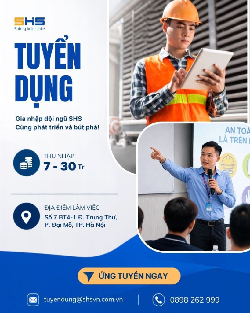 SHS tuyển dụng tháng 8 - 2026