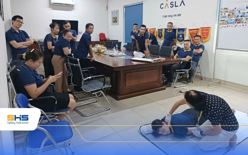 đào tạo sơ cấp cứu tại doanh nghiệp
