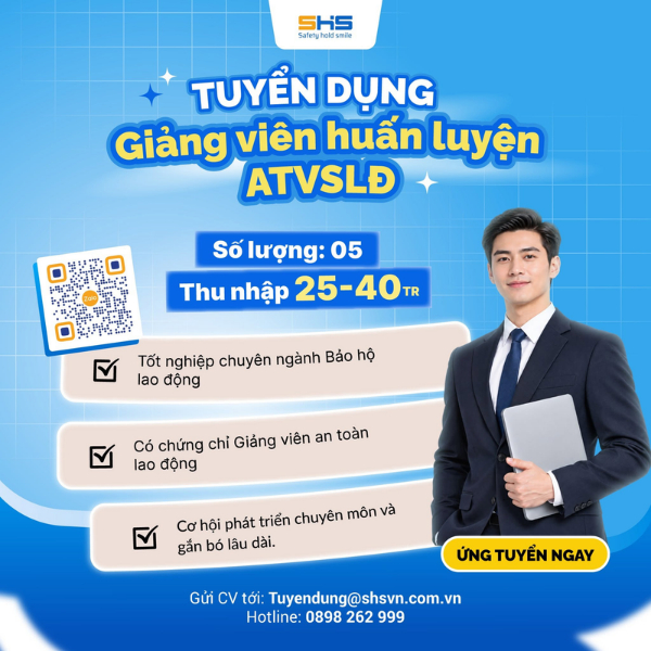 tuyển dụng giảng viên huấn luyện ATVSLĐ