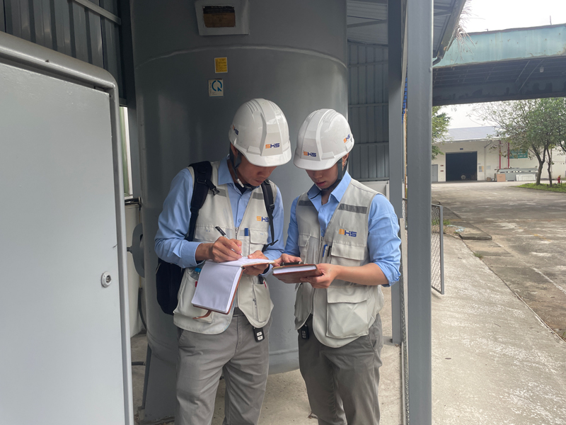 Kiểm định EMIC - ghi nhận thông số kiểm định nồi hơi